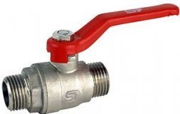 Кран шаровый 1 рыч. нр/нр мод.099